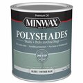 Homepage 1 qt. Stain & Polyurethane Polyshade, Vintage Blue HO3310291